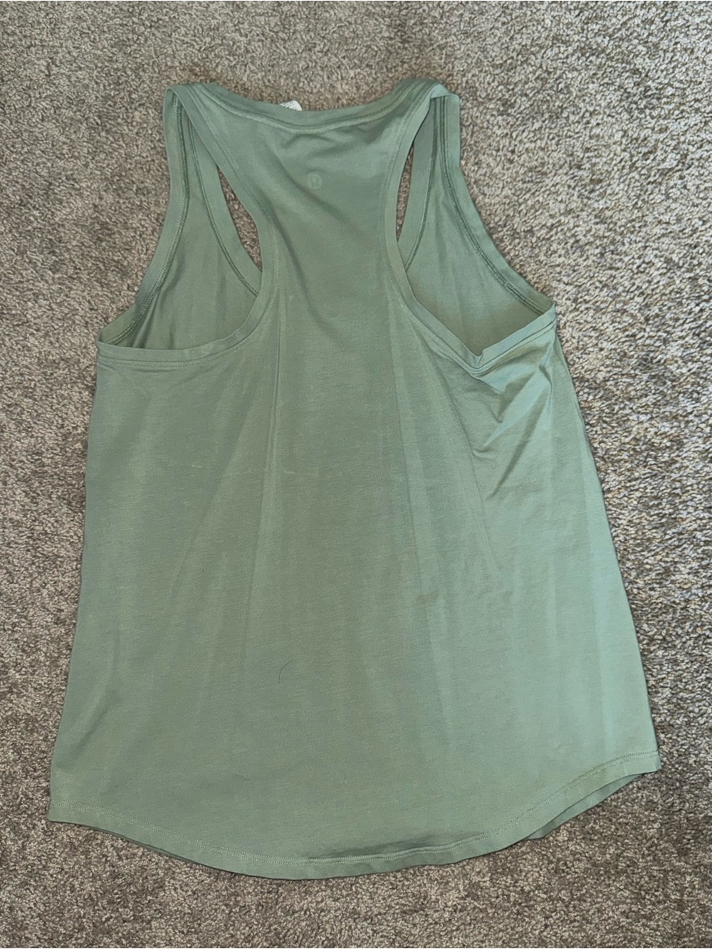 Lululemon Palm Court Sage Green Love Tank Size 6 - Picture 3 of 4